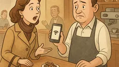 Banc: Intră o tipă în bar, fără net